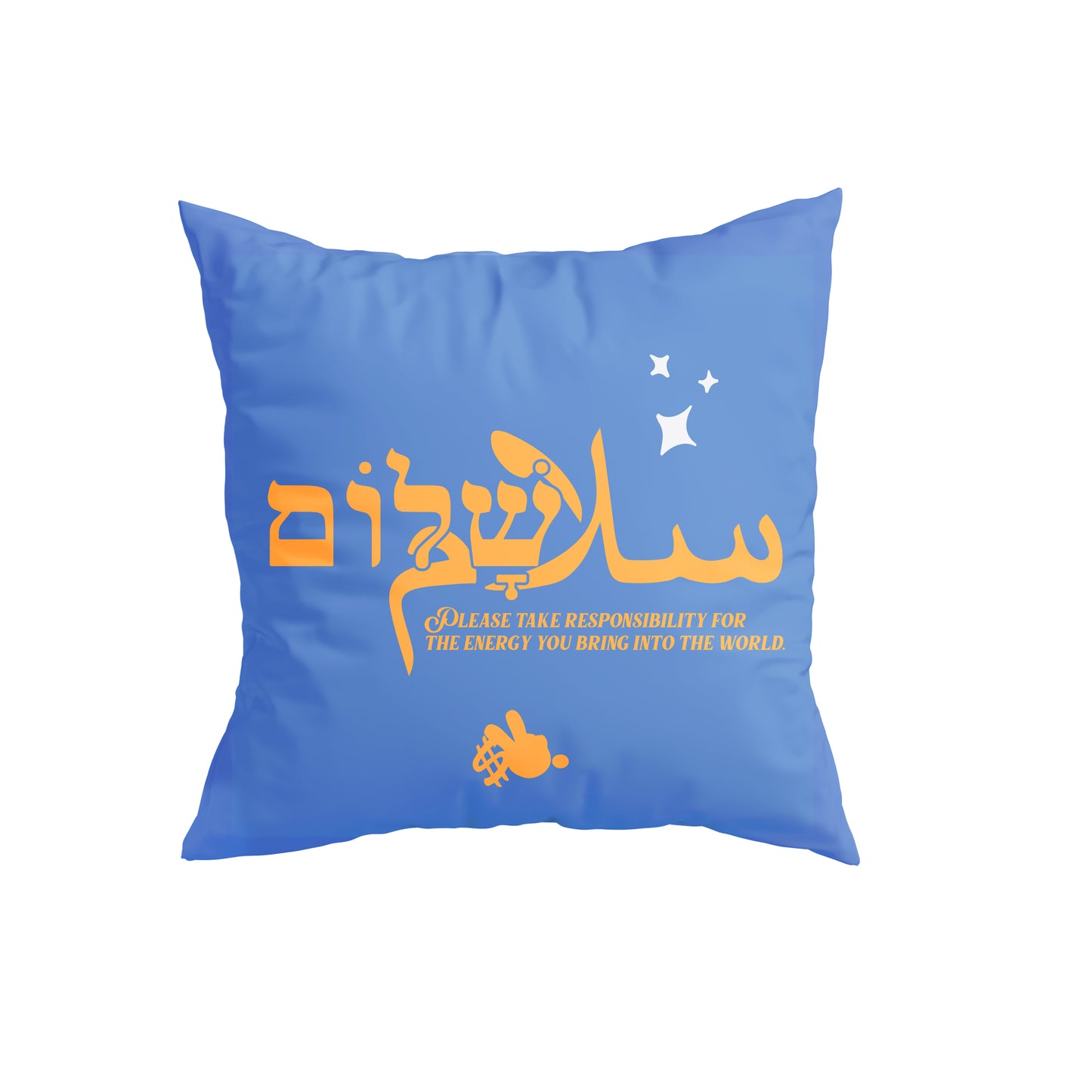 Parmesan PEACE Throw Pillow